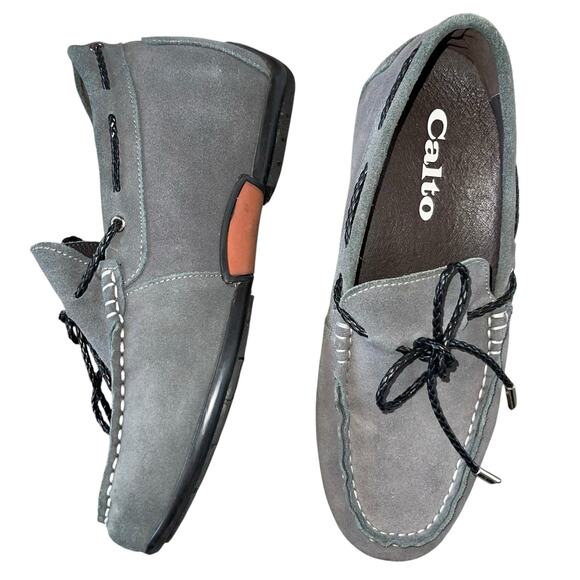 Calto Loafers Height Increasing Elevator Lift Slip On - Picture 5 of 9